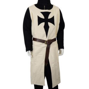 Knight Tunic with Stitched cross on front