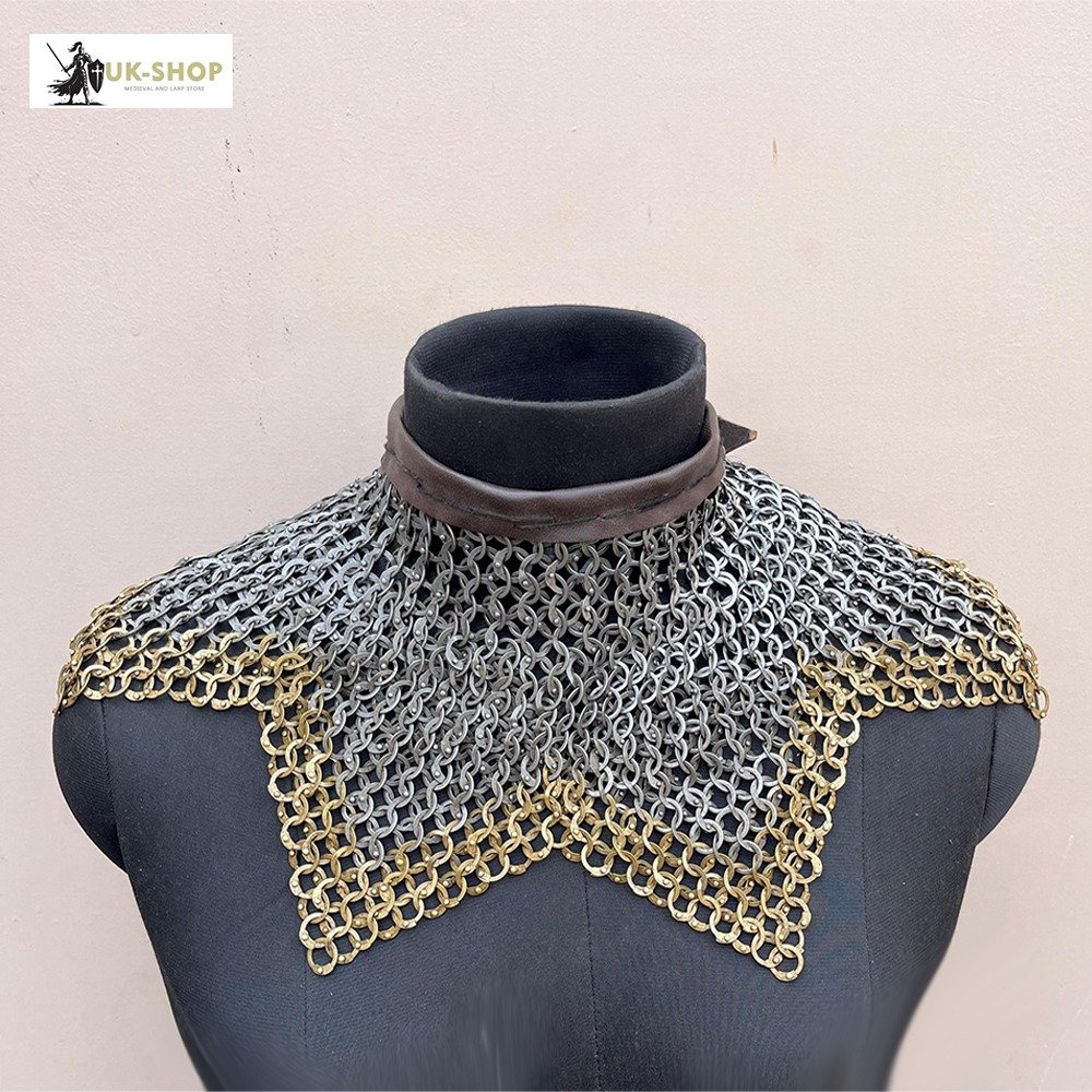 collar w brass 1 Chainmail Collar