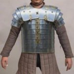 Lorica Segmentata Kalkriese Type – 18 Gauge Steel With Brass Trim